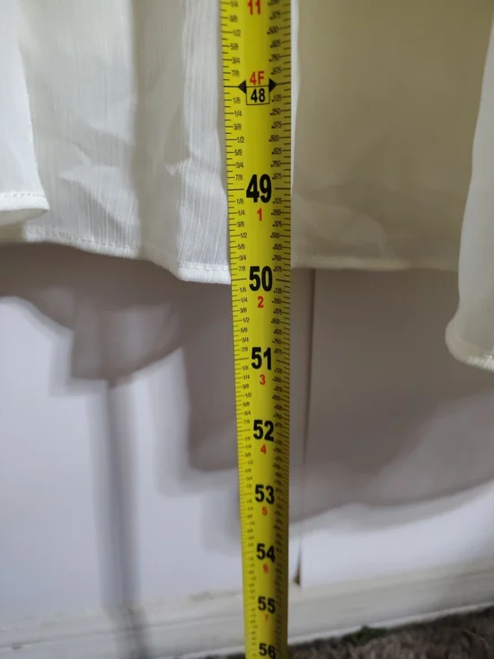 a new day Cream Tiered Sleeveless Maxi Dress - Picture 4 of 6